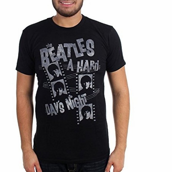 The Beatles Hard Day & Night rock Official T-Shirt XL NWT - Picture 1 of 2
